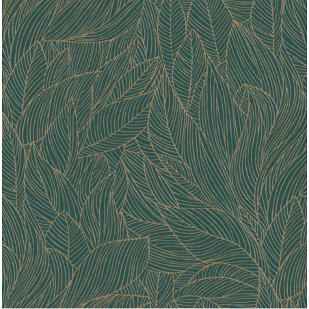Papier peint végétal Hosta Casamance