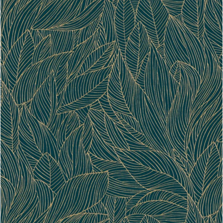 Papier peint végétal Hosta Casamance