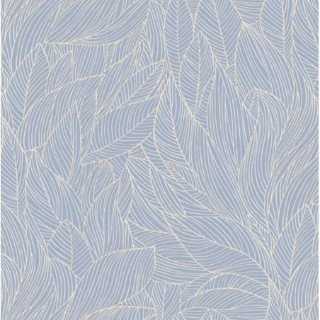 Papier peint végétal Hosta Casamance