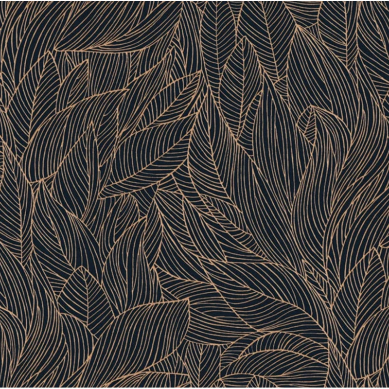 Papier peint végétal Hosta Casamance