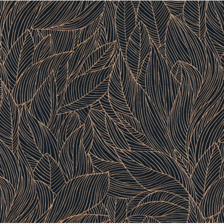 Papier peint végétal Hosta Casamance