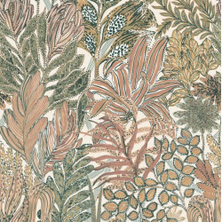 Papier peint végétal Borrommee Casamance