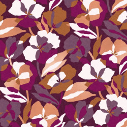 Papier peint fleuri Amaryllis Casamance