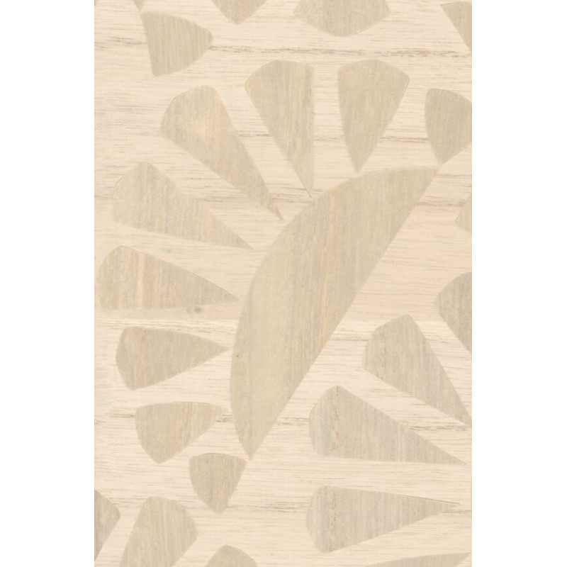 Revêtement mural motifs géométriques Woodblock  Beetle Flora Arte