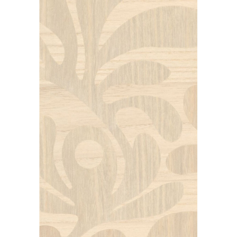 Revêtement mural motifs géométriques Woodblock  Beetle Fern Arte
