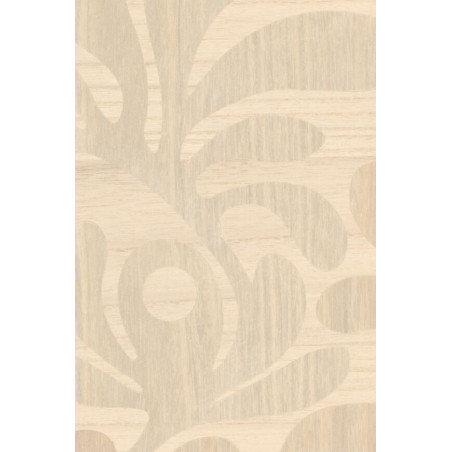 Revêtement mural motifs géométriques Woodblock  Beetle Fern Arte
