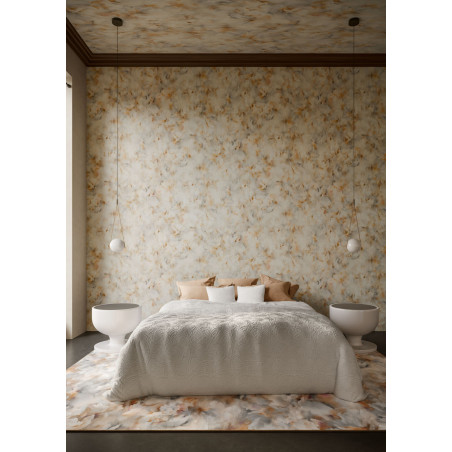 Revêtement mural fleuri Silk Bombis Arte