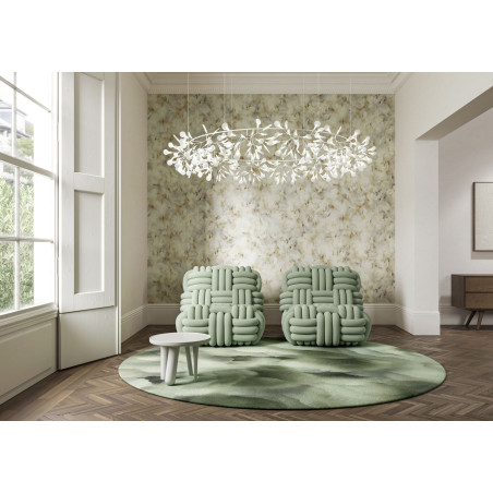 Revêtement mural fleuri Silk Bombis Arte