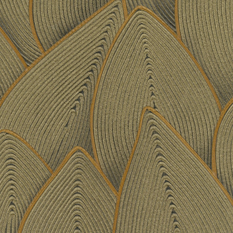 Papier peint géométrique Jonchée Elitis