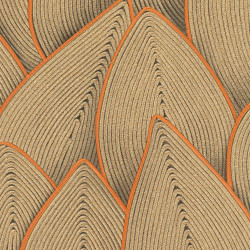 Papier peint géométrique Jonchée Elitis