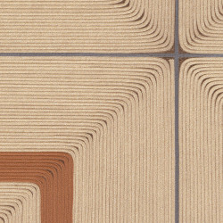 Papier peint géométrique Carrés Jalonnés Elitis