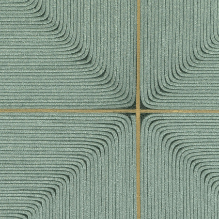Papier peint géométrique Sillage Elitis