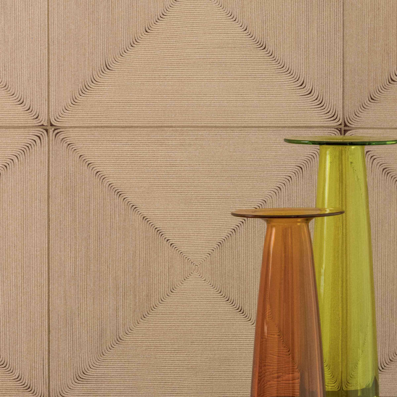 Papier peint géométrique Sillage Elitis