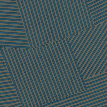 Papier peint géométrique Dédales par Élitis