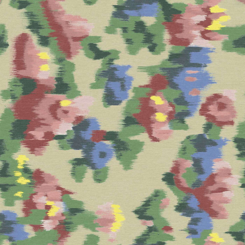 Papier peint panoramique fleuri Abstract Floral par Élitis