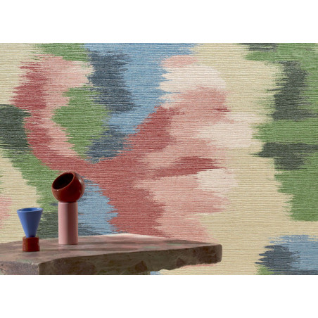 Papier peint panoramique fleuri Abstract Floral par Élitis