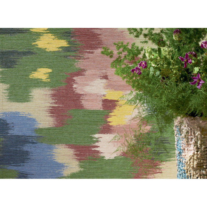 Papier peint panoramique fleuri Abstract Floral par Élitis