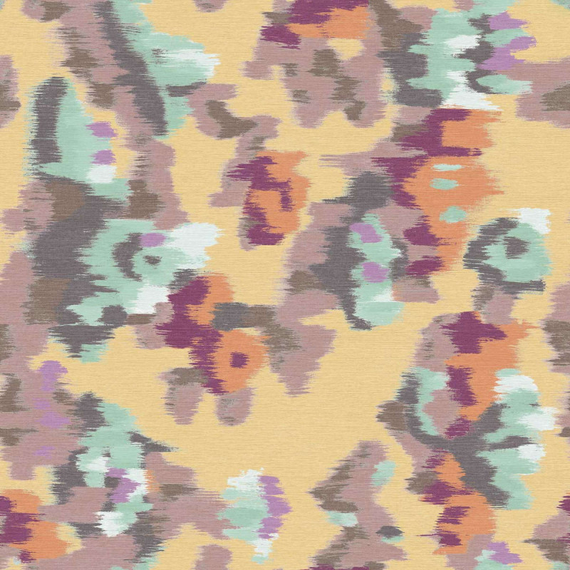 Papier peint panoramique fleuri Abstract Floral par Élitis