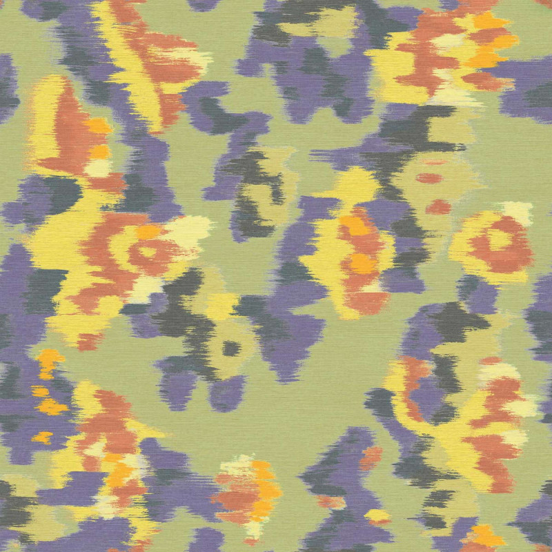 Papier peint panoramique fleuri Abstract Floral par Élitis