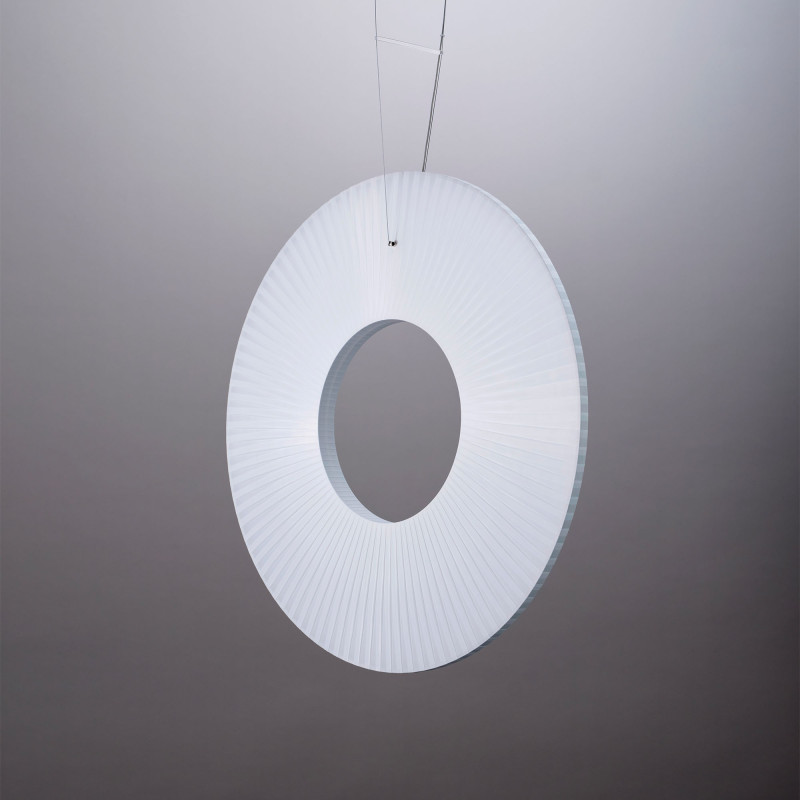 Suspension luminaire design Iris Pendant vertical 80 10 HEURES 10
