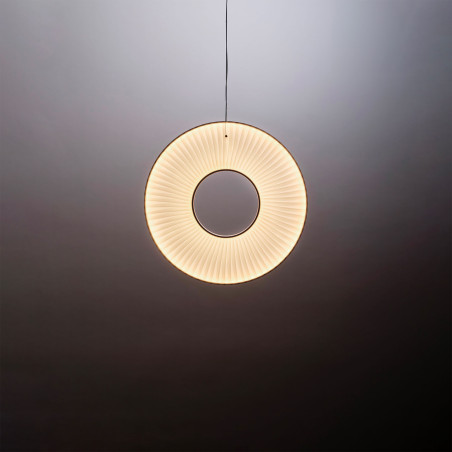 Suspension luminaire design Iris Pendant vertical 60 10 HEURES 10