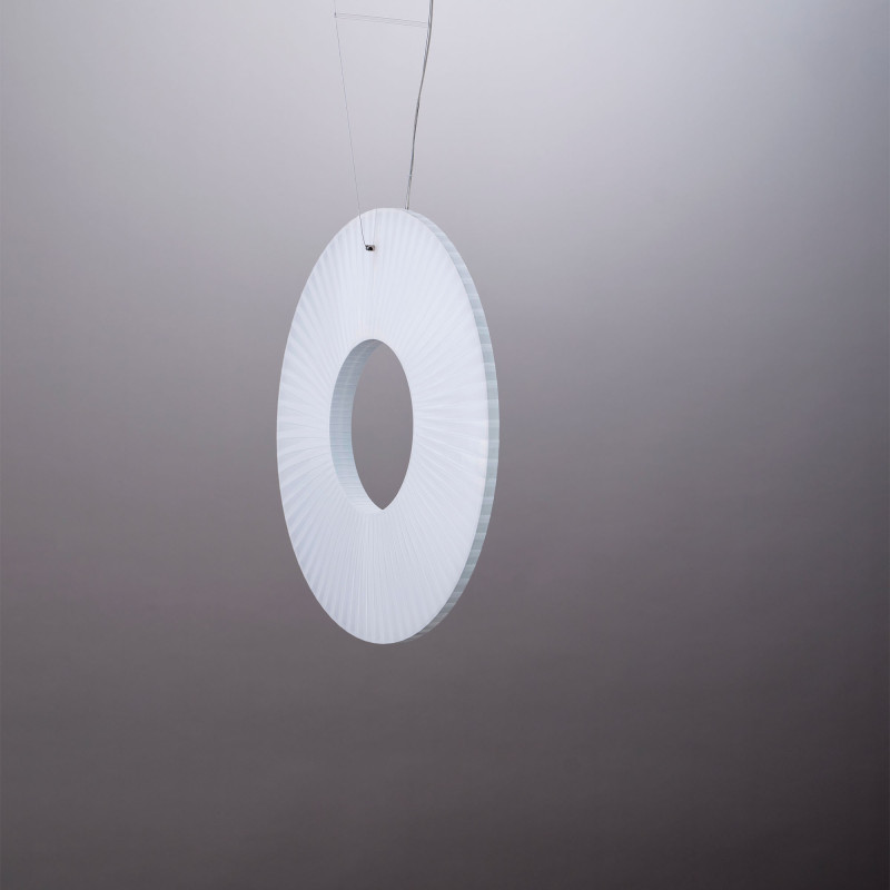 Suspension luminaire design Iris Pendant vertical 60 10 HEURES 10