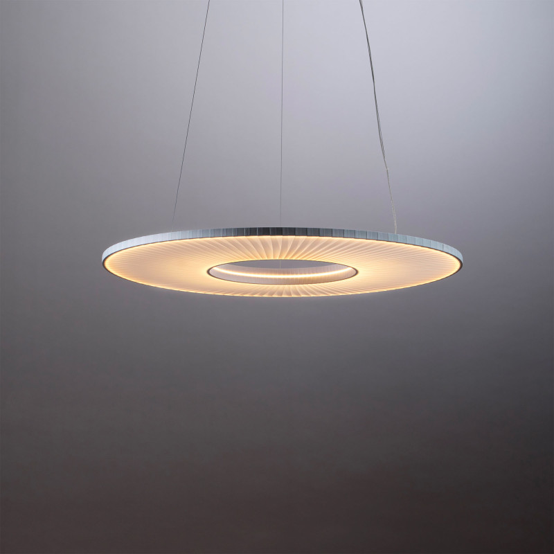 Suspension luminaire design Iris Pendant horizontal 80 10 HEURES 10