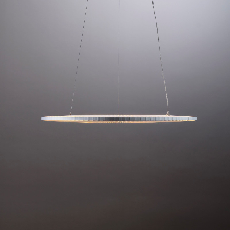 Suspension luminaire design Iris Pendant horizontal 80 10 HEURES 10
