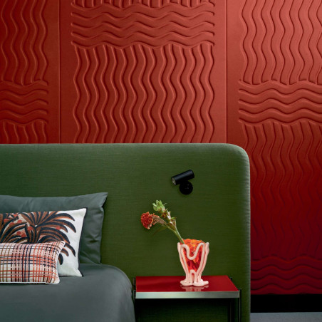 Revêtement mural 3D Wave Flanelle par Élitis