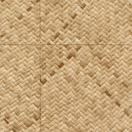 Papier peint texture Rotin par Élitis