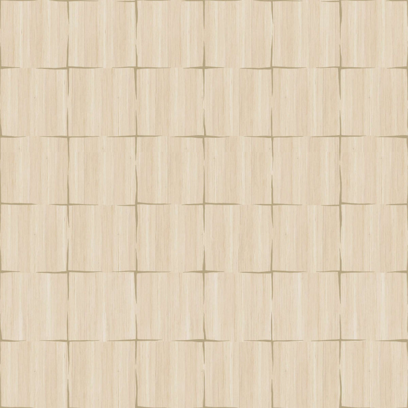 Revêtement mural géométrique Feuilles d'or par Élitis