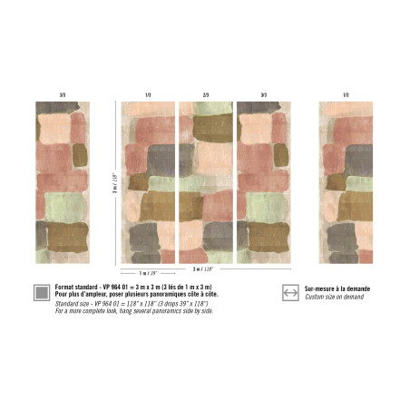 Panoramique texture Palette par Élitis