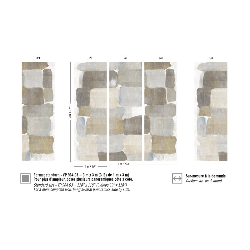 Panoramique texture Palette par Élitis