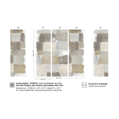 Panoramique texture Palette par Élitis