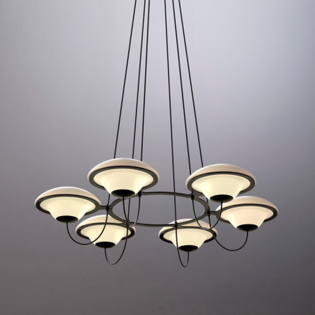 Suspension luminaire design In The Air pendant 6 DCW