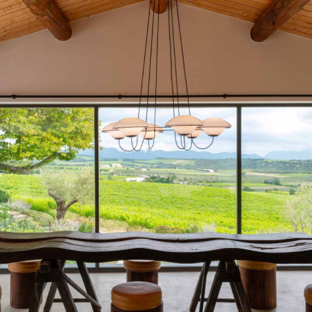 Suspension luminaire design In The Air pendant 6 DCW