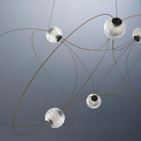 Suspension luminaire design MUNARI 6 DCW