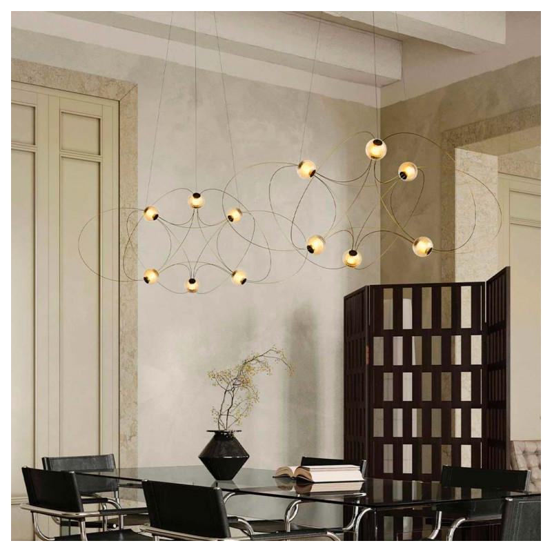 Suspension luminaire design MUNARI 6 DCW