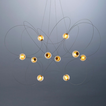 Suspension luminaire design MUNARI 10 DCW