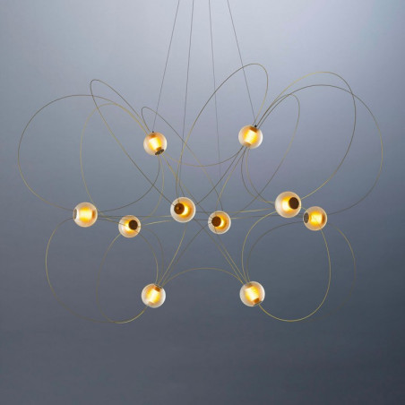 Suspension luminaire design MUNARI 10 DCW