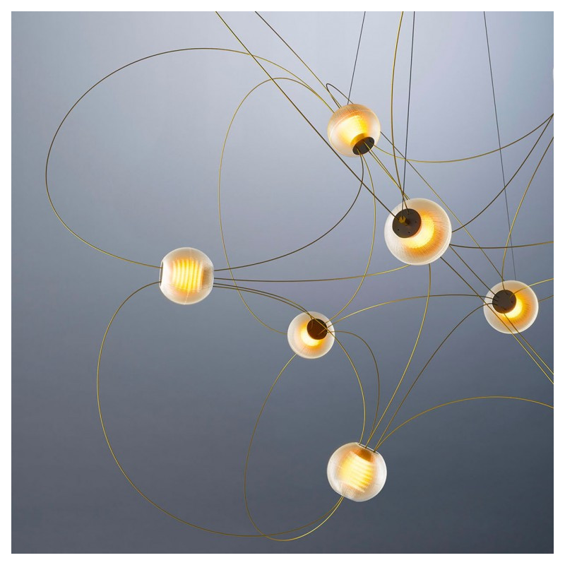 Suspension luminaire design MUNARI 10 DCW