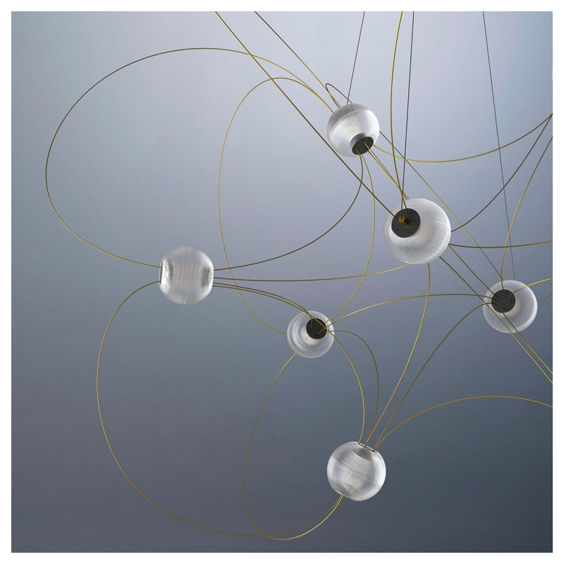 Suspension luminaire design MUNARI 10 DCW