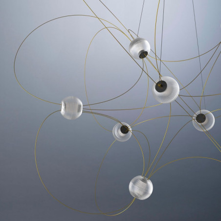 Suspension luminaire design MUNARI 10 DCW
