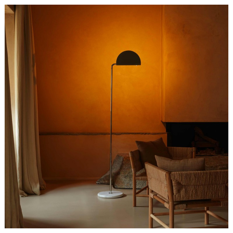 Lampadaire design MEZZALUNA DCW