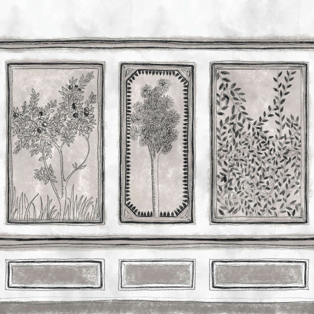Panoramique fleuri Disegno par Élitis