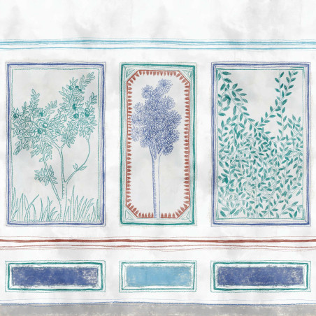 Panoramique fleuri Disegno par Élitis