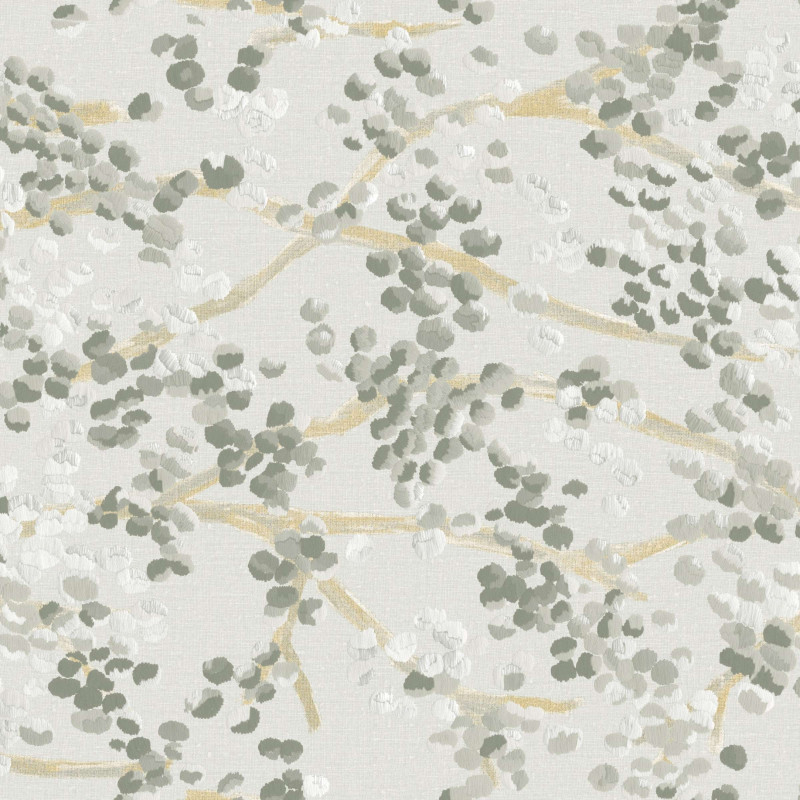Papier peint fleuri Milos par Élitis