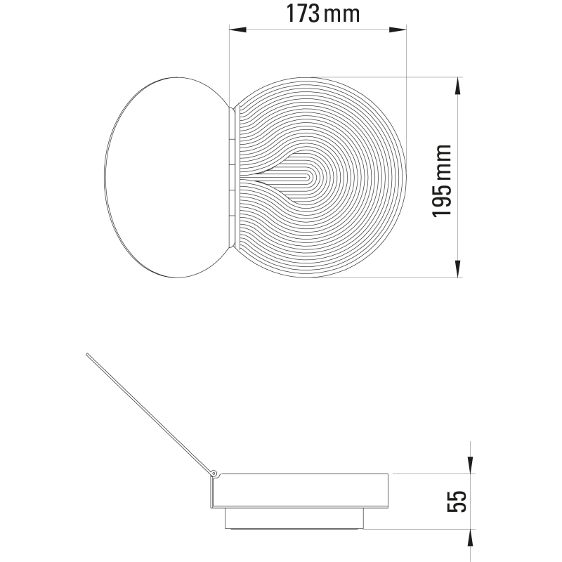 Applique design Poudrier DCW