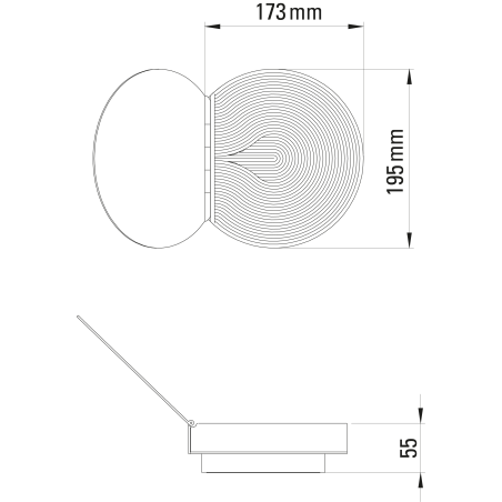 Applique design Poudrier DCW