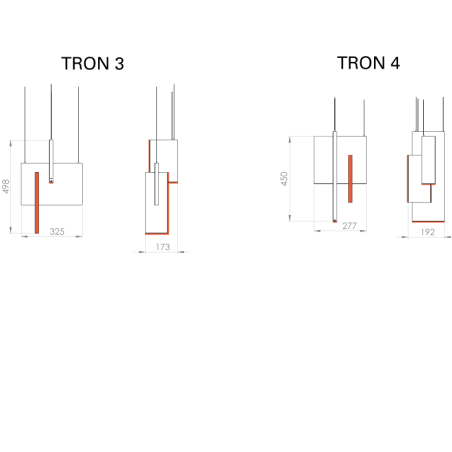 Suspension design TRON 4 DCW